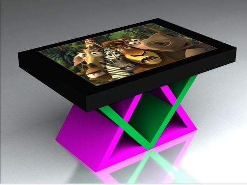 Детский интерактивный столик пирамида