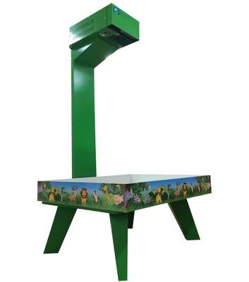 Интерактивная песочница вулкан, вода и горы