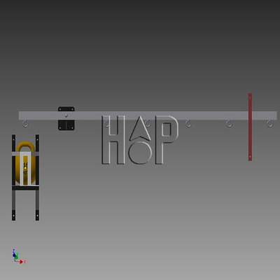 Экспонат «рычаг настенный»