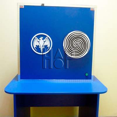 Экспонат «вращающаяся спираль»