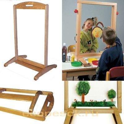 Арт-терапевтический комплекс с прозрачным мольбертом