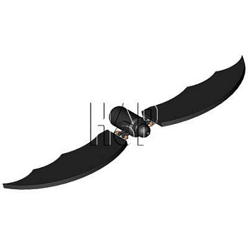 Летучая мышь (маятник с распределенной нагрузкой)