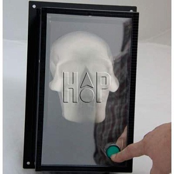 Экспонат «череп в зеркале»