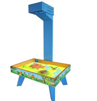 Интерактивная песочница - два комплекта в одном. умный развивающий стол