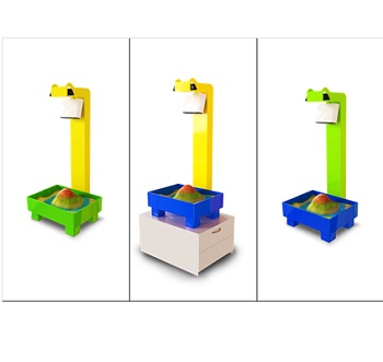 Интерактивная песочница "островок"