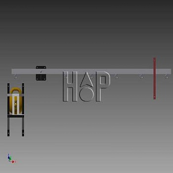 Экспонат «рычаг настенный»