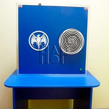 Экспонат «вращающаяся спираль»