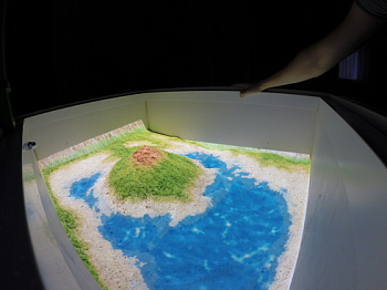 Интерактивная песочница «домик»