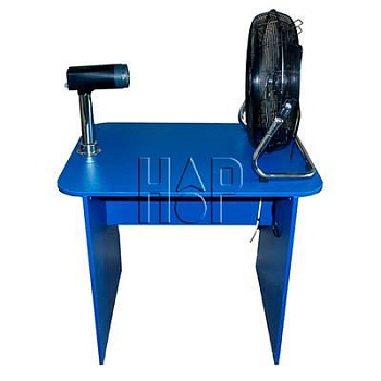 Экспонат «стробоскоп и вентилятор»